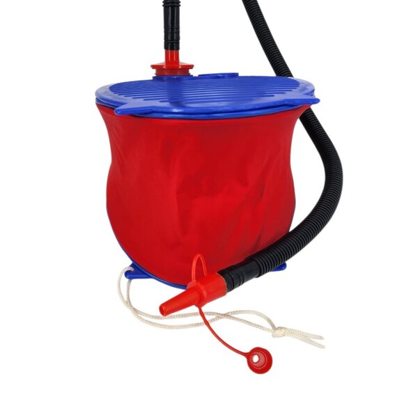 Vintage The Wet Set Bellows Air Pump #58611 In Box 1996 Intex For Inflatables - Picture 6 of 13